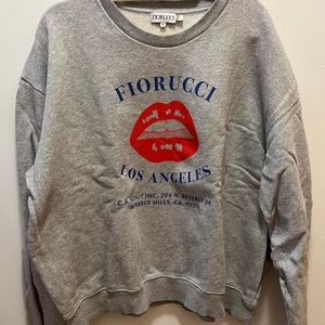 Fiorucci LA Lips Crewneck Sweatshirt